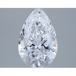 Diament laboratoryjny bezbarwny szlif gruszkowy, 2.02ct, VVS2, D, GIA 2537323193