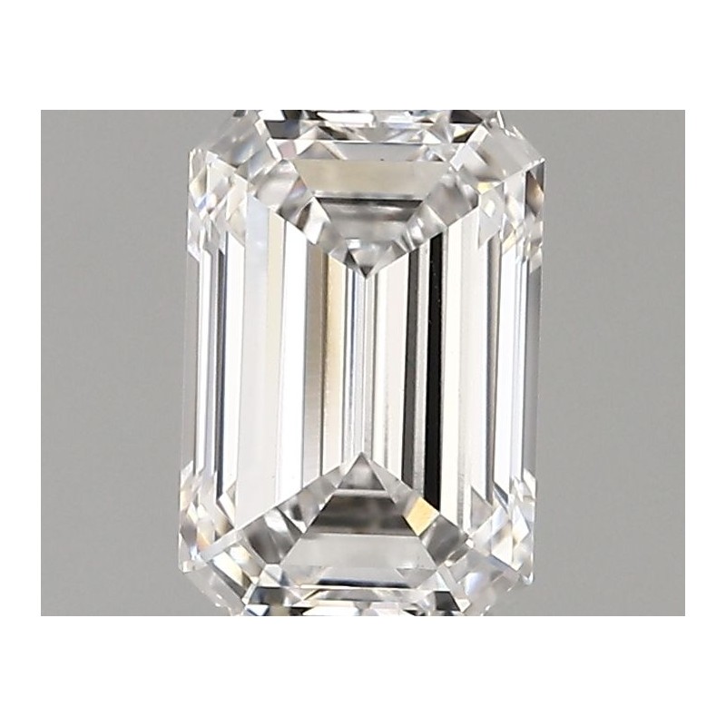 Diament laboratoryjny bezbarwny szlif szmaragdowy, 1.21ct, VVS2, D, IGI LG745526410