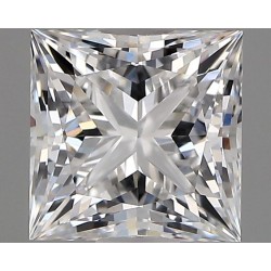 Diament laboratoryjny bezbarwny szlif princess, 1.21ct, VVS2, D, IGI LG746509191