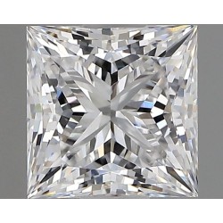 Diament laboratoryjny bezbarwny szlif princess, 1.21ct, VVS2, D, IGI LG746541703