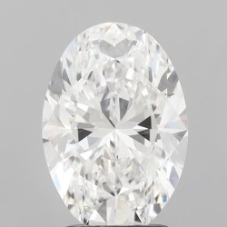 Diament laboratoryjny bezbarwny szlif owalny, 2.56ct, VVS1, E, IGI LG737510700