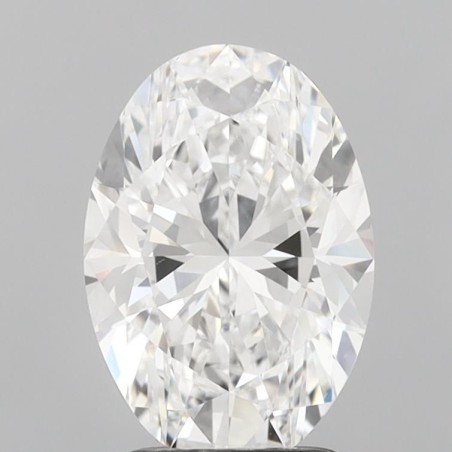 Diament laboratoryjny bezbarwny szlif owalny, 2.56ct, VVS1, E, IGI LG737510700