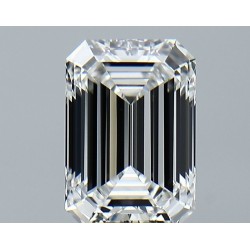 Diament laboratoryjny bezbarwny szlif szmaragdowy, 2.71ct, VVS2, E, IGI LG738520184