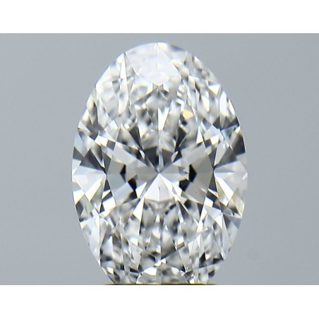 Diament laboratoryjny bezbarwny szlif owalny, 2.84ct, VVS2, D, GIA 1232637308