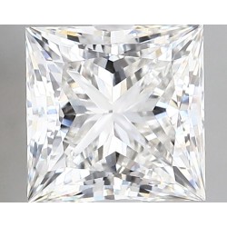 Diament laboratoryjny bezbarwny szlif princess, 2.85ct, VVS2, F, IGI LG653439590