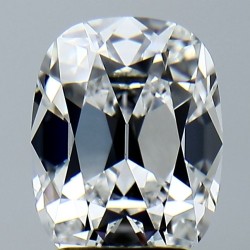 Diament laboratoryjny bezbarwny szlif poduszkowy brylantowy, 2.62ct, VVS2, D, IGI LG741599649