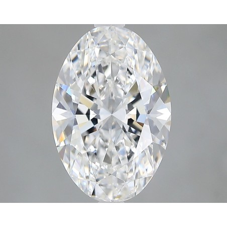 Diament laboratoryjny bezbarwny szlif owalny, 2.67ct, VVS2, E, GIA 2235730211