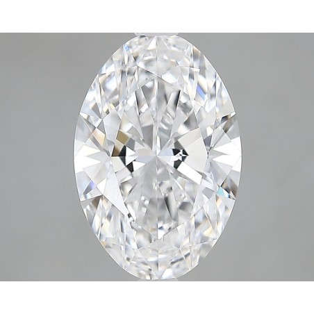 Diament laboratoryjny bezbarwny szlif owalny, 2.1ct, VVS2, E, GIA 5232755222