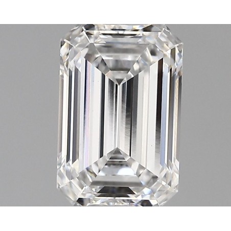 Diament laboratoryjny bezbarwny szlif szmaragdowy, 1.14ct, VVS2, D, IGI LG746511685
