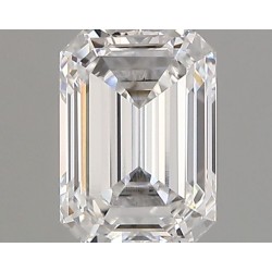 Diament laboratoryjny bezbarwny szlif szmaragdowy, 1.14ct, VVS2, E, IGI LG745526413