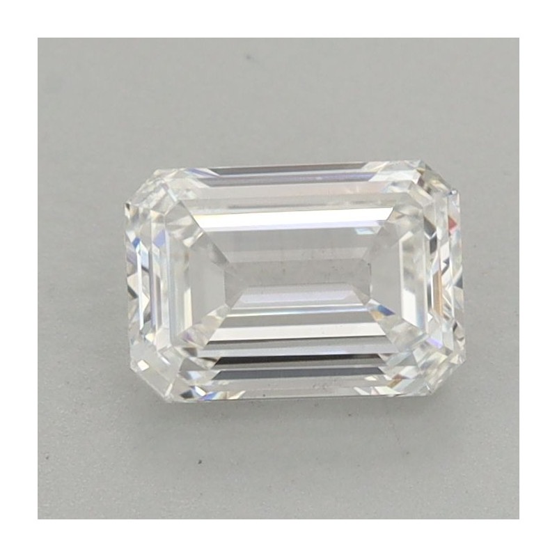 Diament laboratoryjny bezbarwny szlif szmaragdowy, 0.96ct, VVS2, E, IGI LG666441021