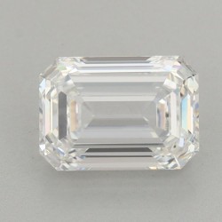 Diament laboratoryjny bezbarwny szlif szmaragdowy, 1.53ct, VVS2, E, IGI LG653439483