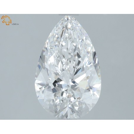 Diament laboratoryjny bezbarwny szlif gruszkowy, 1.9ct, VVS2, E, IGI LG662436842