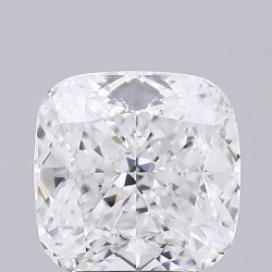 Diament laboratoryjny bezbarwny szlif poduszkowy brylantowy, 2.82ct, VVS1, D, IGI LG629491738