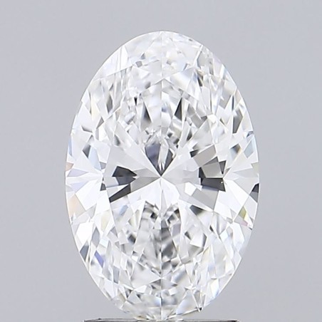Diament laboratoryjny bezbarwny szlif owalny, 2.03ct, VVS1, D, IGI LG651452827