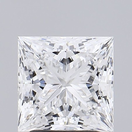 Diament laboratoryjny bezbarwny szlif princess, 2.83ct, VVS1, D, IGI LG628497760