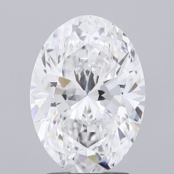 Diament laboratoryjny bezbarwny szlif owalny, 2.05ct, VVS1, D, IGI LG627418742