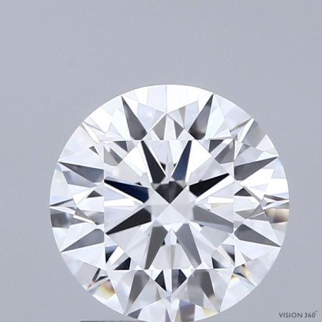 Diament laboratoryjny bezbarwny szlif okrągły, 2.08ct, VVS2, D, IGI LG742547694