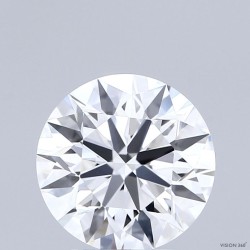 Diament laboratoryjny bezbarwny szlif okrągły, 2.5ct, VVS2, E, IGI LG710512871