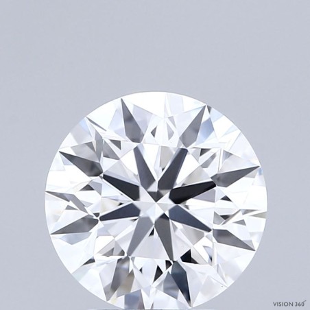 Diament laboratoryjny bezbarwny szlif okrągły, 2.5ct, VVS2, E, IGI LG710512871