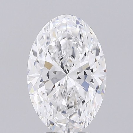Diament laboratoryjny bezbarwny szlif owalny, 3ct, VVS2, D, IGI LG707523164