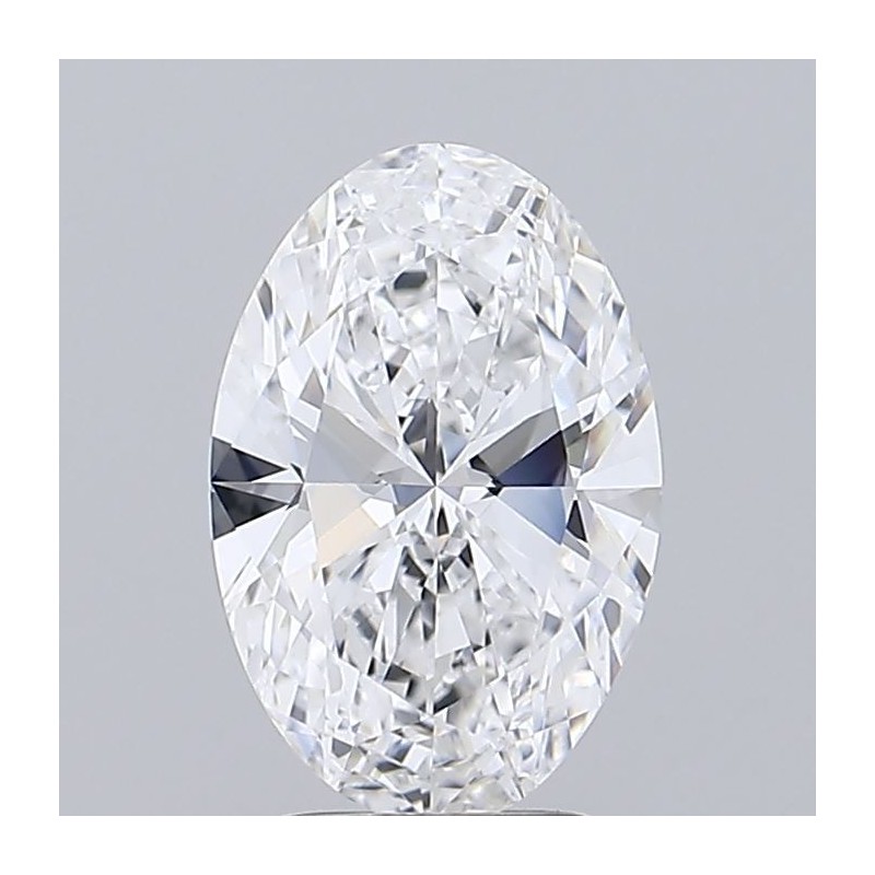 Diament laboratoryjny bezbarwny szlif owalny, 3ct, VVS2, D, IGI LG707542326