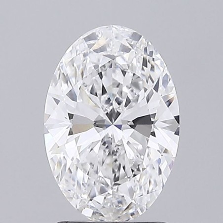 Diament laboratoryjny bezbarwny szlif owalny, 2.01ct, VVS2, D, IGI LG709532959