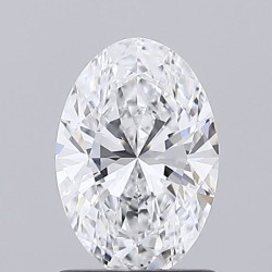 Diament laboratoryjny bezbarwny szlif owalny, 1.12ct, VVS1, D, IGI LG710512883