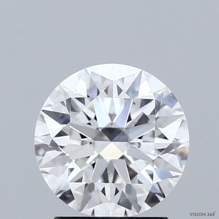 Diament laboratoryjny bezbarwny szlif okrągły, 2.01ct, VVS2, D, IGI LG739599969