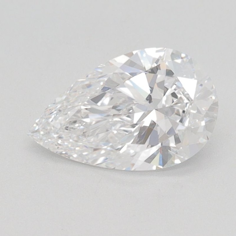 Diament laboratoryjny bezbarwny szlif gruszkowy, 1.03ct, IF, D, IGI LG640482942