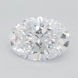 Diament laboratoryjny bezbarwny szlif owalny, 1.58ct, VVS2, D, IGI LG639469640