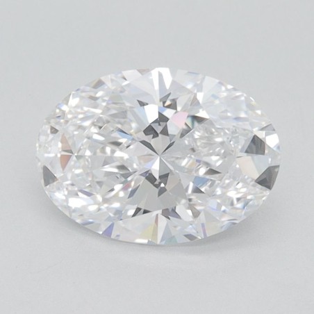 Diament laboratoryjny bezbarwny szlif owalny, 1.58ct, VVS2, D, IGI LG639469640