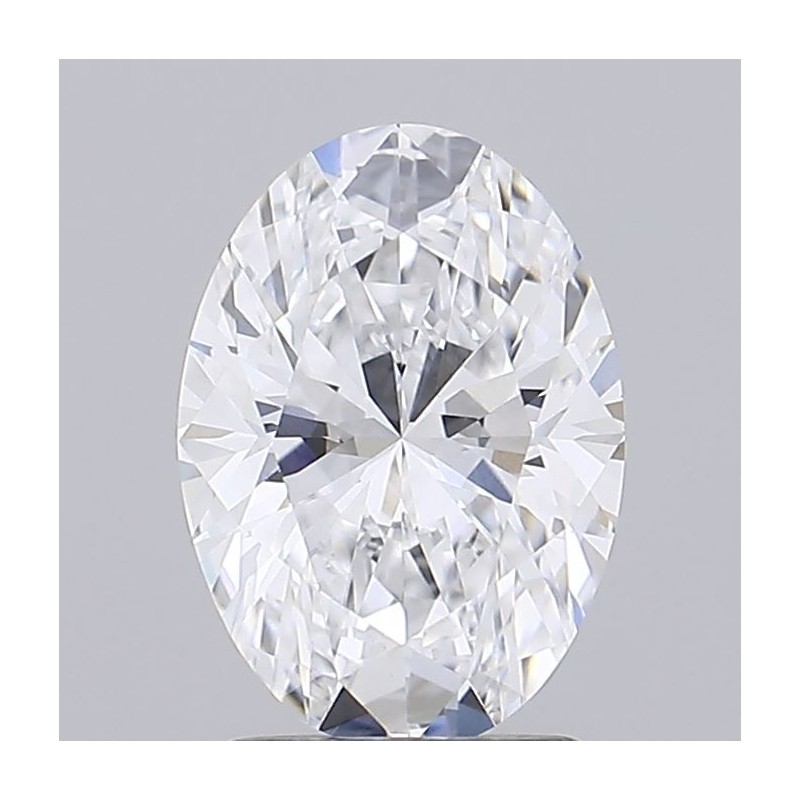 Diament laboratoryjny bezbarwny szlif owalny, 2.01ct, VVS2, D, IGI LG717584876