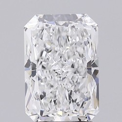 Diament laboratoryjny bezbarwny radiant, 2.01ct, VVS2, D, IGI LG717596101