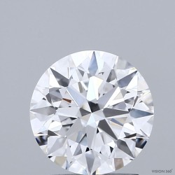 Diament laboratoryjny bezbarwny szlif okrągły, 2.02ct, VVS2, D, IGI LG741502768