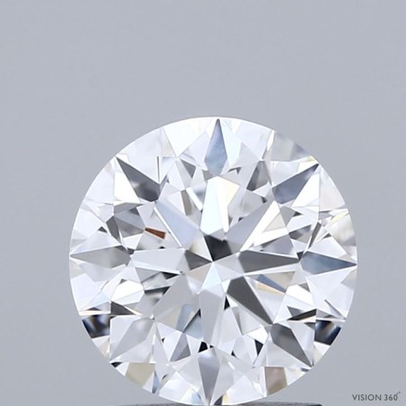 Diament laboratoryjny bezbarwny szlif okrągły, 2.02ct, VVS2, D, IGI LG741502768