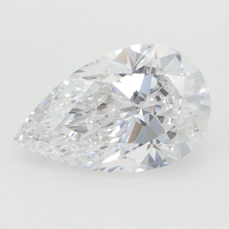 Diament laboratoryjny bezbarwny szlif gruszkowy, 1.58ct, VVS1, D, IGI LG641476455