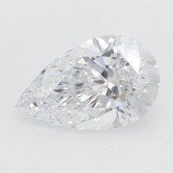 Diament laboratoryjny bezbarwny szlif gruszkowy, 1.51ct, VVS2, D, IGI LG641476479