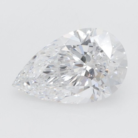 Diament laboratoryjny bezbarwny szlif gruszkowy, 1.51ct, VVS2, D, IGI LG641476479