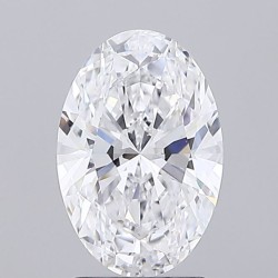 Diament laboratoryjny bezbarwny szlif owalny, 2.04ct, VVS2, D, IGI LG718501706