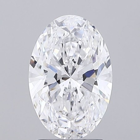 Diament laboratoryjny bezbarwny szlif owalny, 2.04ct, VVS2, D, IGI LG718501706