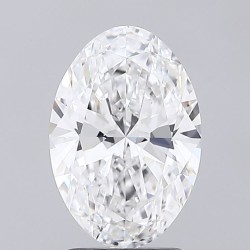 Diament laboratoryjny bezbarwny szlif owalny, 2ct, VVS1, D, IGI LG718501705