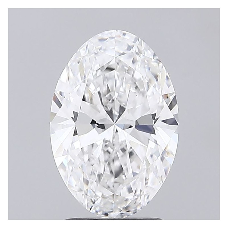 Diament laboratoryjny bezbarwny szlif owalny, 2ct, VVS1, D, IGI LG718501705