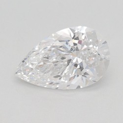 Diament laboratoryjny bezbarwny szlif gruszkowy, 1.02ct, IF, D, IGI LG640482955