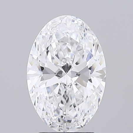 Diament laboratoryjny bezbarwny szlif owalny, 2.55ct, VVS2, D, IGI LG719502548