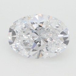 Diament laboratoryjny bezbarwny szlif owalny, 1.51ct, VVS1, D, IGI LG640460448