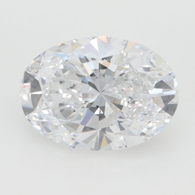 Diament laboratoryjny bezbarwny szlif owalny, 1.51ct, VVS1, D, IGI LG640460448