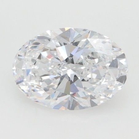 Diament laboratoryjny bezbarwny szlif owalny, 1.53ct, VVS1, D, IGI LG641476478
