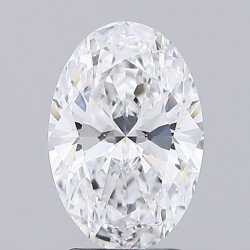 Diament laboratoryjny bezbarwny szlif owalny, 2.07ct, VVS1, D, IGI LG719502820