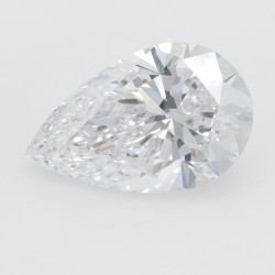 Diament laboratoryjny bezbarwny szlif gruszkowy, 2ct, VVS2, D, IGI LG640460442